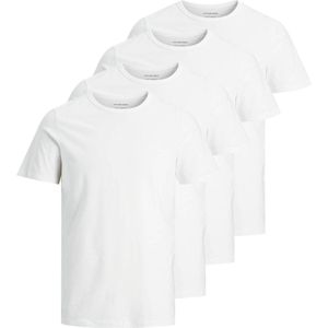 Jack&Jones T-shirt JACBASIC CREW NECK TEE 2PK Verpakking van 4