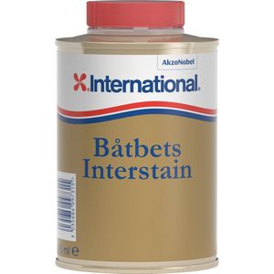 International - Båtbets Interstain - Mahonie Houtbeits - 375ml