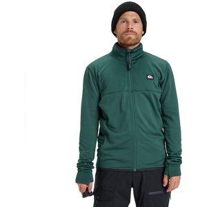 Quiksilver Steep Point Fleece Met Volledige Rits Groen L Man
