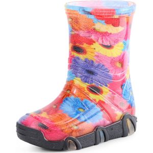 Ladeheid Kinder Regenlaarzen - Jongens Meisjes Antislip Zool - PVC - LA-ZT-Szuwarek2021BW - Monster-57 - 21/22