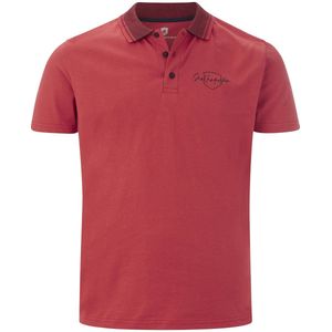 Jan Vanderstorm - JORKLAN - Poloshirt - Rood - Herenmode in Grote Maten
