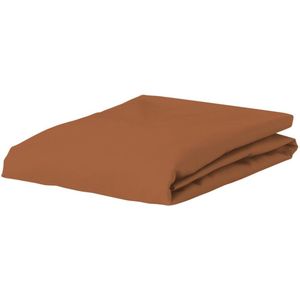 ESSENZA Minte Hoeslaken Leather brown - 80x200 cm