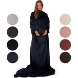 Woondeken - Grijs - Polyester - 150x200 cm