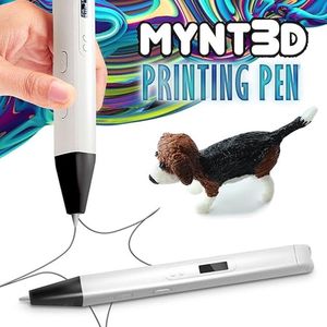 Equivera 3D Pen - 3D Starterspen - 3D Pen Starterspakket - Knutselen en Tekenen - 3D Printen - Incl. Vullingen en Filament - Kinderen en Volwassenen