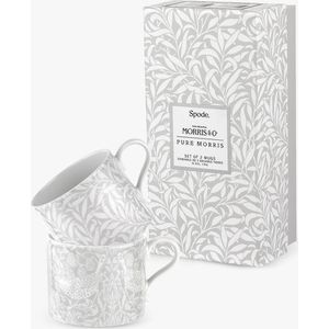 Morris & Co - William Morris Pure Morris by Spode - Set van twee bekers in geschenkdoos