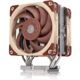 Noctua NH-U12S DX-4677 - Koeler voor processor 57.3 cfm - 450 - 2000 omw/min. - 8 - 22.6 dBA - voor Intel LGA 4677 - 4-pins PMW - aluminium - bruin