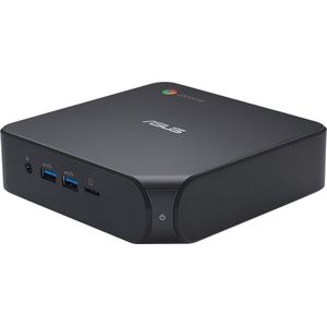ASUS CHROMEBOX4-GC004UN Intel® Celeron® 5205U 4 GB DDR4-SDRAM 32 GB eMMC ChromeOS Mini PC Zwart