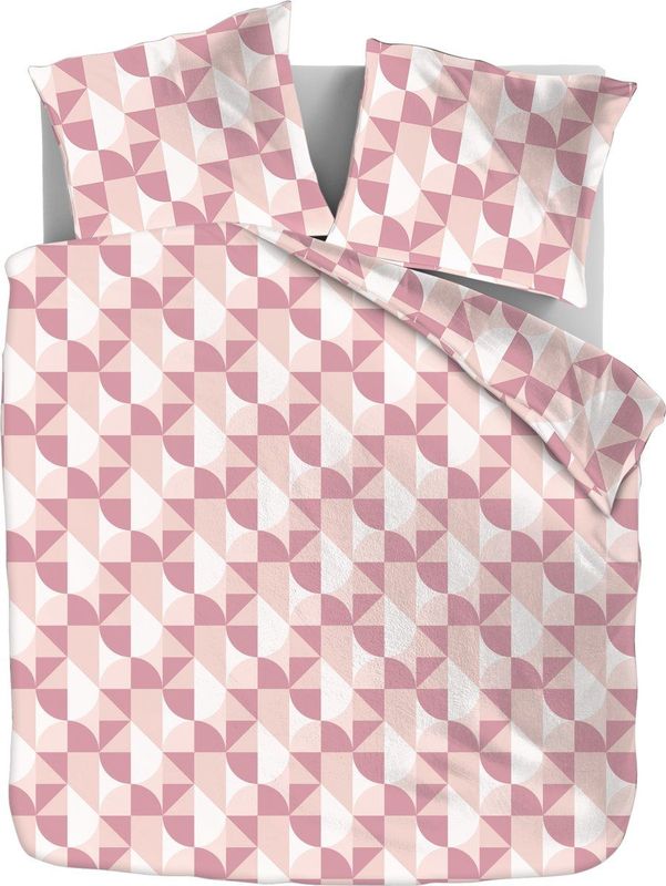 Zydante - Dekbedovertrek - Roze - Tweepersoons - 200x200 Cm - Microvezel