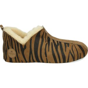 Shepherd LINA 6202449 - Dames pantoffels - Kleur: Bruin - Maat: 40