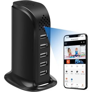 DailySupplies® Verborgen Camera - Spy Camera - Spionage - Zwart