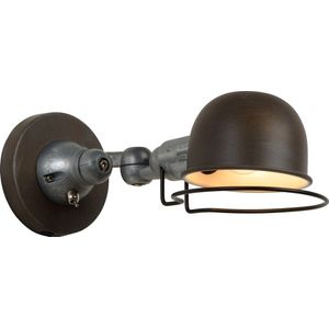 Lucide HONORE - Wandlamp - 1xE14 - Roest bruin