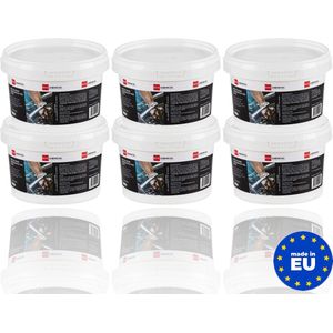 ECO CHEMICAL Garagezeep met Korrel - Voorraadverpakking 6x500ml - 12 Maanden Houdbaar na Opening - Voor Zelfstandige Monteurs