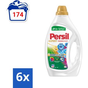 Persil Expert - Vloeibaar wasmiddel - Gekleurde Was - Silan Boosted Freshness - 29 Wasbeurten - Voordeelverpakking - 6 stuks