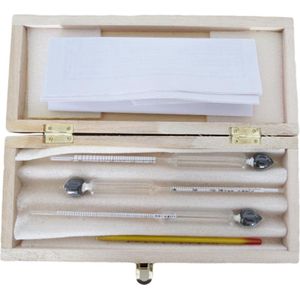 Elemental GOods Professionele Alcohol Test Kit - Hout - Glas