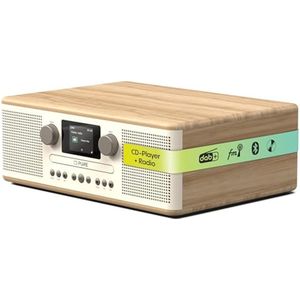 C-D6 muzieksysteem met cd speler, DAB+/FM, Bluetooth, AUX en USB - Hoogwaardige audio voor elke ruimte
