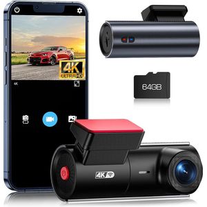 Dual Dashcam - Dashcam Voor en Achter - Auto Camera Dashcam - Dashcam Auto - Dual Dashcam voor Auto