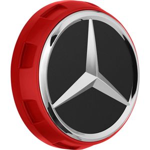 Tip: Set van 4 OEM Mercedes Naafdoppen AMG 75 mm - Naafkappen 75mm- Velgen logo - Wiel embleem - Naafkapjes - Naafdopjes - logo -Velgen - Embleem - Banden C E S Klasse