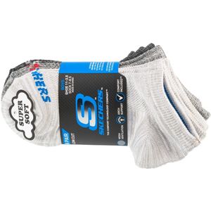 SKECHERS Heren Active Walk Sokken - Grijs, Maat S