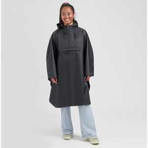Rogelli Regenponcho Dames & Heren - Fietsponcho Waterdicht - Zwart