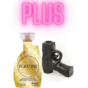 Devoted Creations Fortune 400 ml PLUS Kandelaar Pistool Zwart 12 cm !