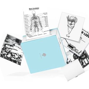 Draagbare Zakprinter - Mini Thermische Fotoprinter met Oplaadbare Batterij en USB, Geschikt voor Android en iOS, Perfect voor Dagboeken en DIY Projecten