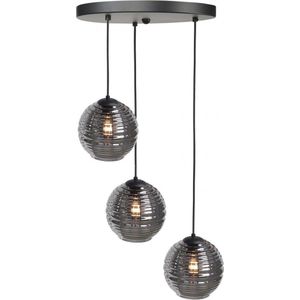 Hanglamp Fantasy Ball Smoke 3 Lichts