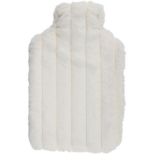 Warmwaterkruik - Wit - 1,75L - Fluffy Pluche Hoes - Bedkruik