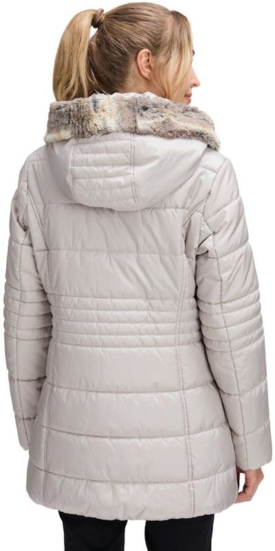 Betty Barclay - Winterjas - Beige - Dames - Leer