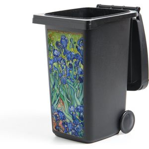 Container sticker Irissen - Vincent van Gogh - 38x80 cm - Kliko sticker