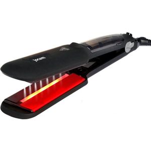 Jocam� Professionele Stoom Stijltang - Krultang - Infrarood - Keramische Coating - zwart