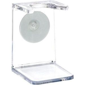 Muhle Scheerkwasthouder Transparant Kunstof