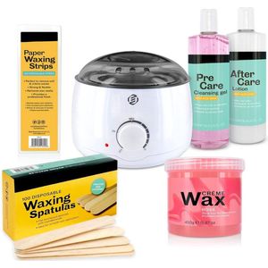 Equivera Wax Apparaat - Ontharingsapparaat - Geschikt voor Ontharen van het hele Lichaam - Wax Set - Wax Bonen - Waxen