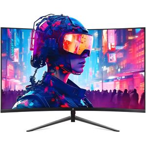 Z-EDGE UG27P 27 Inch Gebogen Game Monitor - 1500R Gebogen Scherm - FHD 1920x1080 Resolutie - 280Hz - MPRT 1ms - HDMI 2.0 & DisplayPort 1.2 - Zwart