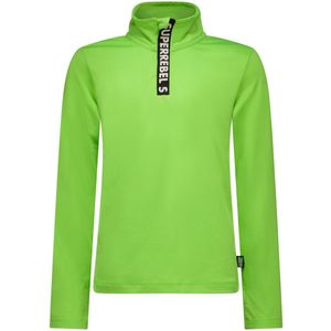 SuperRebel - SPURT Ski Sport Jersey Pully Fluo Green - Fluo pistache - Maat 116