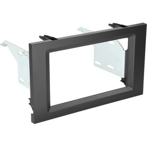 2-DIN Paneel Mercedes Actros/ Arocs - Kleur : Zwart