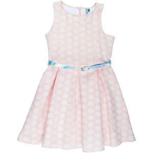 Rumbl Royal - Jurk met ceintuur - Lichtroze - Maat 104