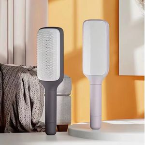 Draaibare zelfreinigende haarborstel Massage Luchtkussenkam Magische intrekbare kam voor vrouwen Antistatische haarverzachtende kam