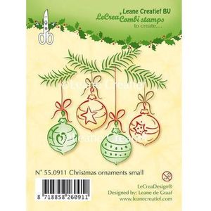 Leane Creatief - stempel Christmas ornaments small 55.0911