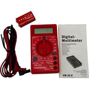 Draper Tools Multimeter digitaal VM 30 D