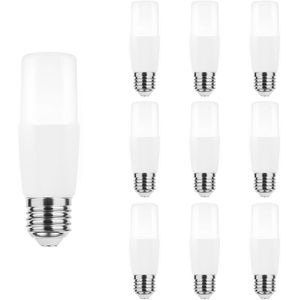 Modee - E27 LED Buislamp - Extra Warm Wit - 9W - 650 lumen - Vervangt 70W Gloeilamp - 10 stuks