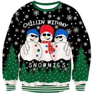 Unisex Kersttrui Fine Knit voor Kerstfeesten