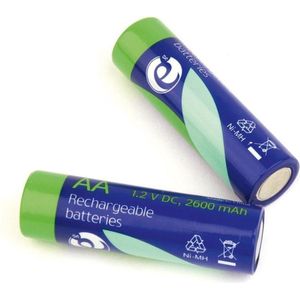 EnerGenie EG-BA-AA26-01 Nikkel Metaal Hydride 2600mAh 1.2V oplaadbare batterij/accu