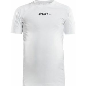Craft Pro Control Compression Shirt Kinderen - Wit | Maat: 158/164