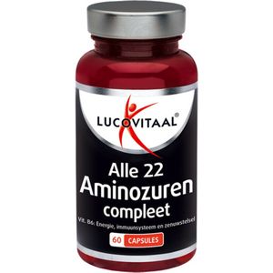 3x Lucovitaal Aminozuren Compleet + Vitamine B6 60 capsules