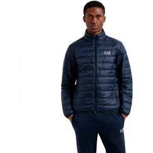 EA7 - Donsjack Core Identity - Marineblauw - Opvouwbaar - Casual - Polyamide