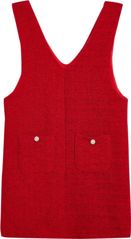 Knielengte Gilet-jurk Jurk