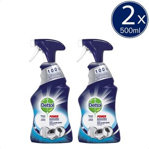 Dettol Allesreiniger Spray Power & Fresh - Badkamer - 500ml x2