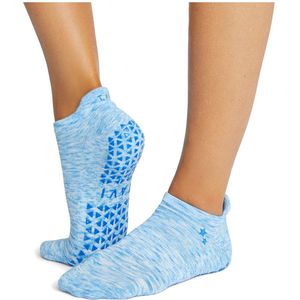 Tavi Savvy Yoga No-Show Grip Socks - Blauw/Grijs - 36-39