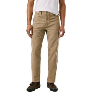 Pepe Jeans Heren slanke vijf zakken corduroy broek, blauw (Dulwich blauw), 28, Blauw (Dulwich Blue), 38