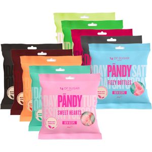 Pandy | Mix Sugar Free Candies | Voordeelpakket | 10 x 50 gram